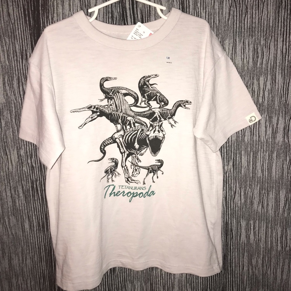 UNIQLO Discovery Channel Dinosaur T-Shirt